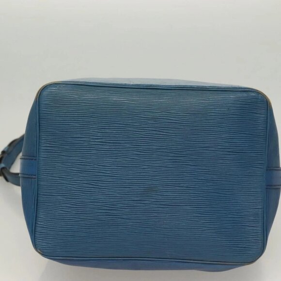 LOUIS VUITTON Epi Petit Noe Shoulder Bag Blue M44105 LV Auth 128576 - Picture 5 of 16